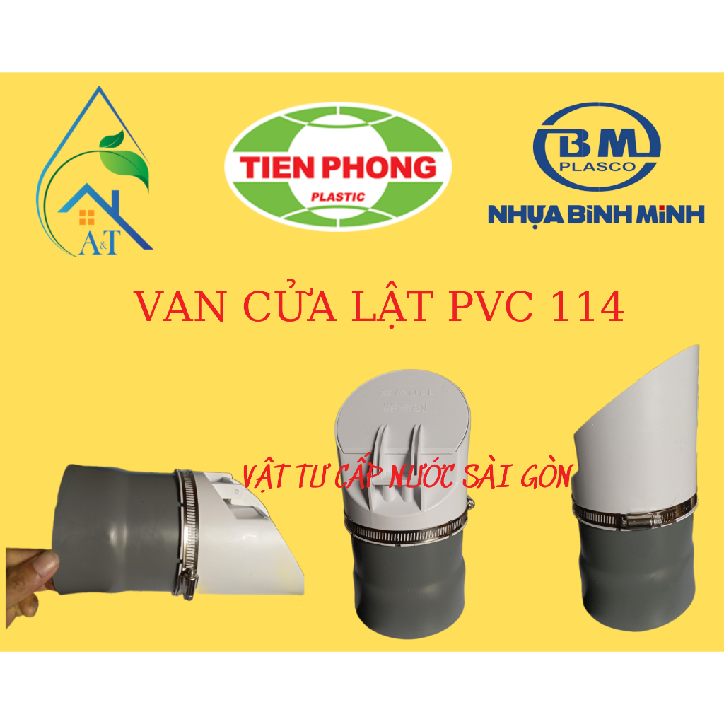 Nắp đậy ngăn mùi hố ga PVC - Van ngăn mùi pvc 114 - Van cửa lật PVC 114 ngăn mùi hố ga