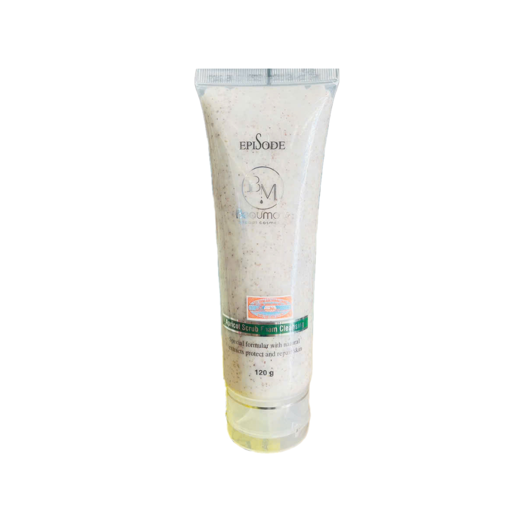 Sữa Rửa Mặt Hạt Mơ - Beaumore Scrub Foam Cleansing White