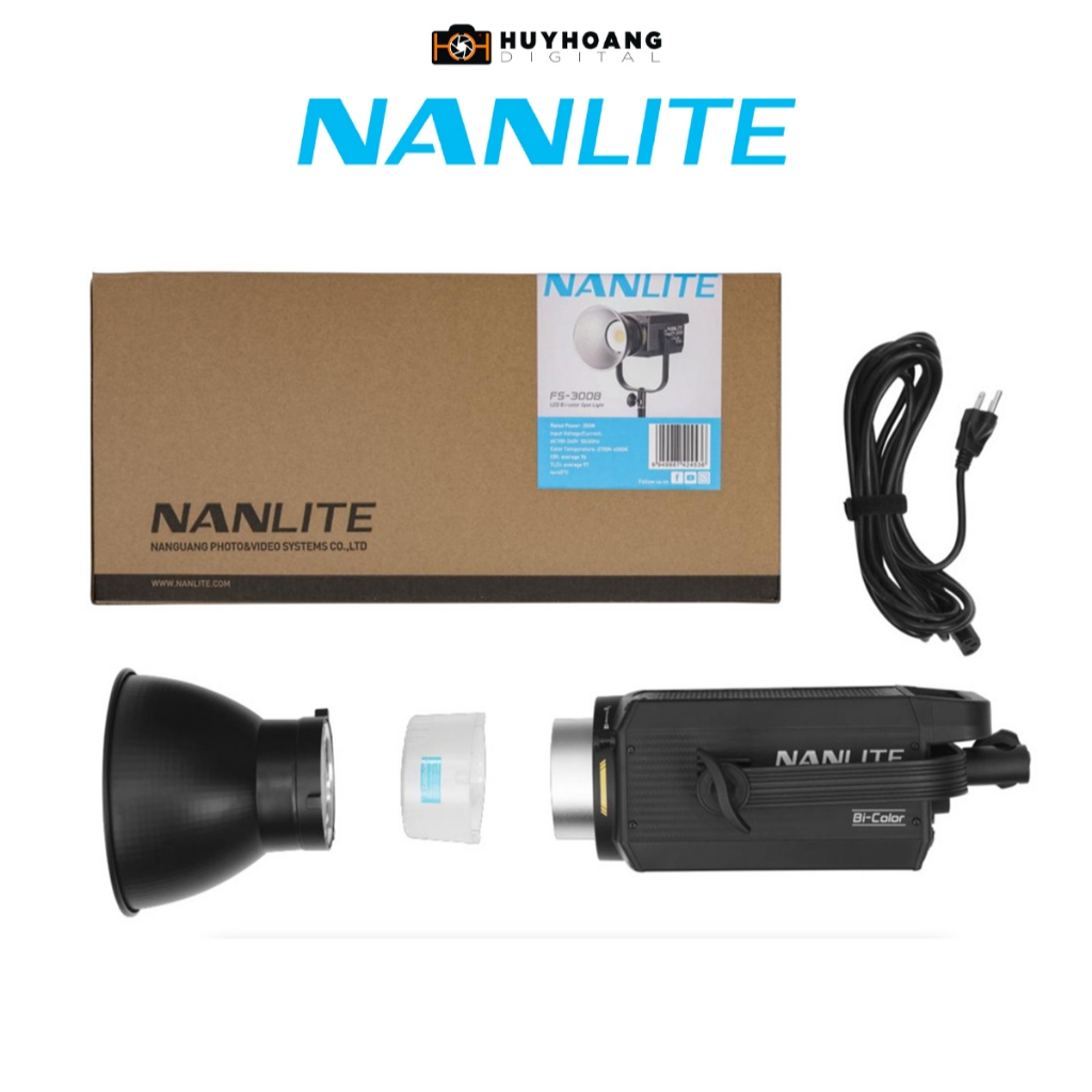 Đèn LED NANLITE FS-300B 2700 - 6500K 300W - Hàng chính hãng - Nanlite FS-300B