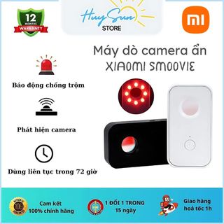 Máy Dò Camera Ẩn Xiaomi Smoovie, Có Báo Động Chống Quay Lén, Chống Trộm Thiết Kế Mini