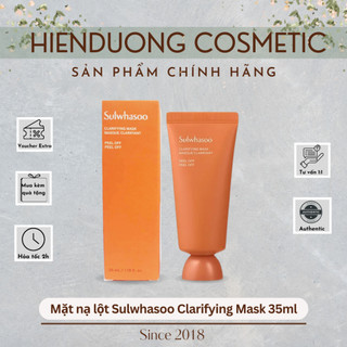  Mặt nạ lột Sulwhasoo Clarifying Mask minisize 35ml  bản mới  | Mask mặt nạ lột thảo mộc giảm mụn đầu đen và sáng da 