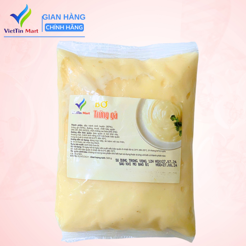 500g Bơ Trắng VietTin Mart