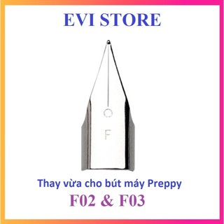 Ngòi bút thay vừa cho bút máy Preppy siêu trơn mượt / Ngòi F thay cho bút mực Preppy F02 & F03