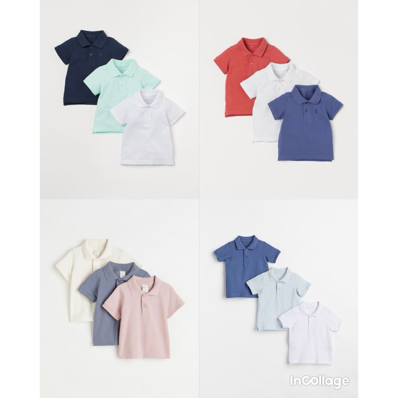 (093)Áo polo HM chuẩn auth có tách set