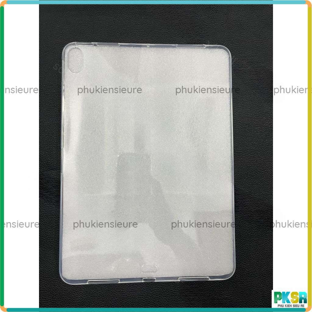 Ốp lưng i pad Air 4 (2020 - 10.9 inch) (mã A2324, A2072, A2316) silicon dẻo trong cao cấp bền đẹp