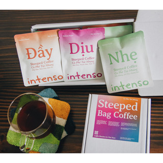 Cà Phê Túi Nhúng/Túi lọc/Coldbrew tiện lợi - 100% Arabica - Intenso Coffee Roasters (Combo 6/ Combo12)