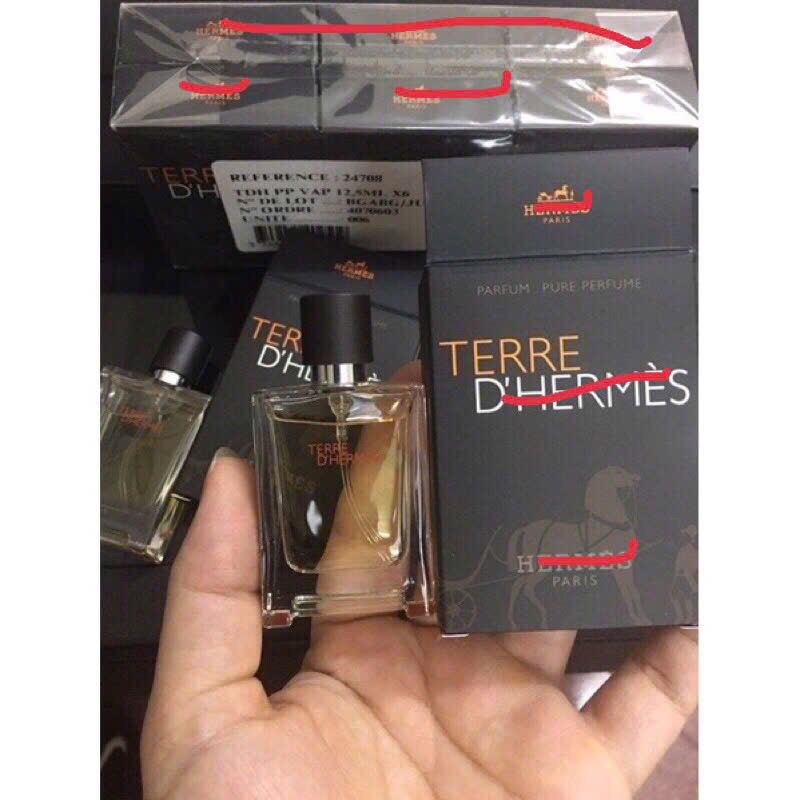 Nước hoa mini Terre Parfum 5ml, 12,5ml