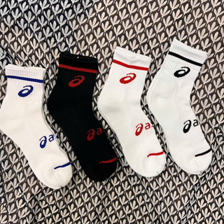 TẤT VỚ ASICS CỔ TRUNG LÓT BÔNG ĐỆM XÙ DÀY MỊNDÀNH CHƠI THỂ THAO NAM , NỮ