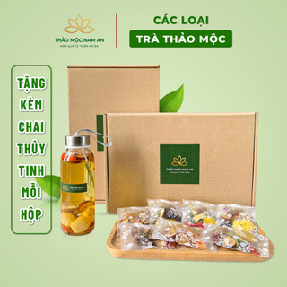 Trà Thảo Mộc, Trà Dưỡng Nhan, Trà Thanh Nhiệt CÓ MIX CÁC LOẠI (Hộp 30 Gói) Đẹp Da, Giảm Cân, Mát Gan, Thanh Lọc, Dễ Ngủ