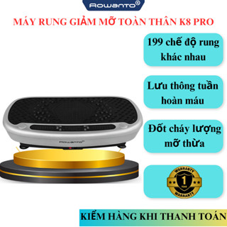 Máy Tập Thể Dục Rowanto Máy Tập Thể Dục Tại Nhà Máy Rung Giảm Mỡ Toàn Thân Đa Năng K8 PRO