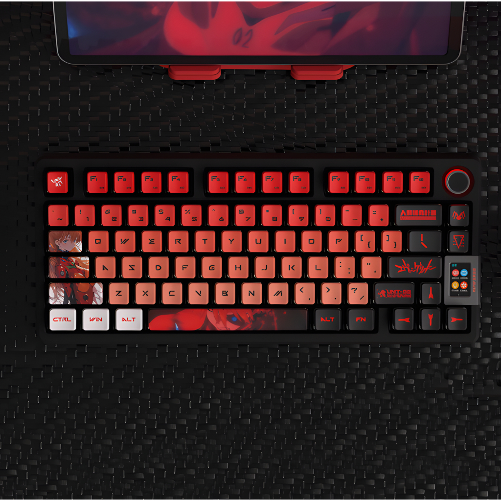 BỘ KEYCAP PUDDING SIDE TRANSPARENT 4 CẠNH XUYÊN LED NHỰA PBT 122 PHÍM OEM PROFILE | BigBuy360 - bigbuy360.vn