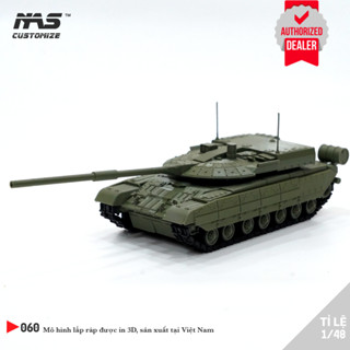 [NAS] Mô hình lắp ráp xe tăng Object 640 Black Eagle 1/48, Mô hình lắp ráp xe tank Nga T80UM2