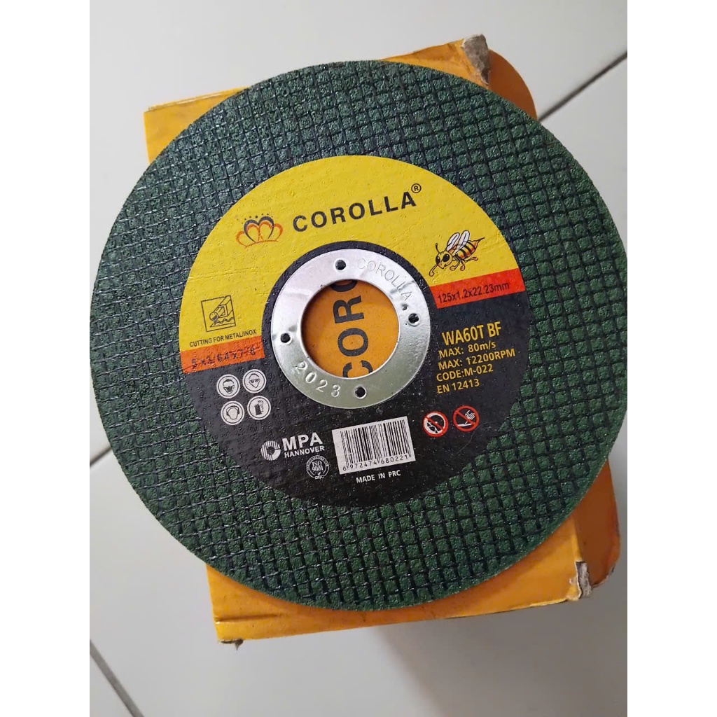 ĐÁ CẮT COROLLA 125x1.2x22mm