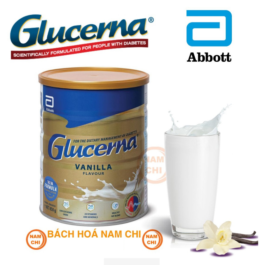 [DATE MỚI] SỮA BỘT TIỂU ĐƯỜNG GLUCERNA ÚC 850G (CHUẨN ÚC)