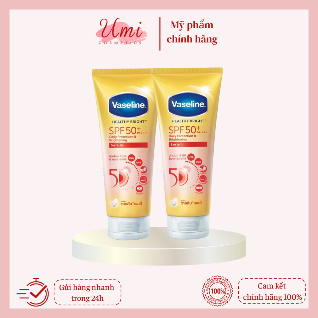 SERUM DƯỠNG THỂ VASELINE 50X