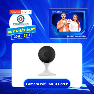 Camera Wifi IP 2M IMOU C22EP cố định góc rộng, đàm thoại 2 chiều - TRANGIATELECOM