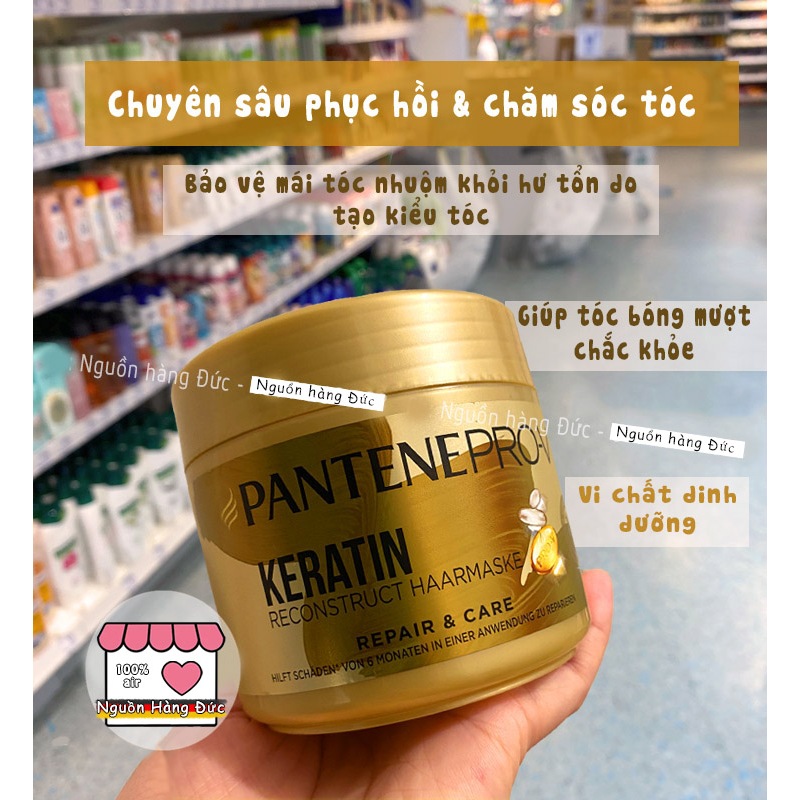 Ủ tóc phục hồi hử tổn khô xơ Pantene Đức không silicon