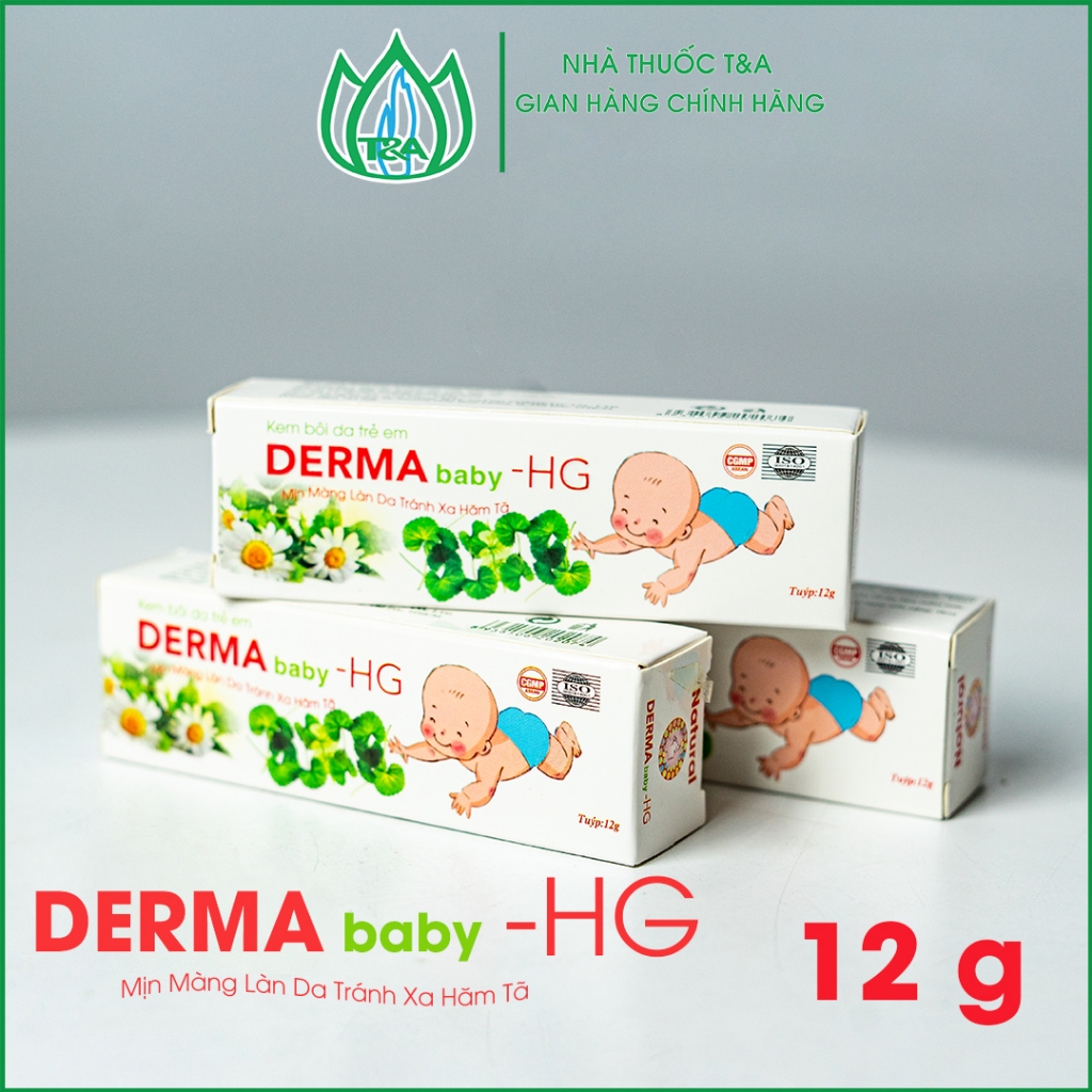 Kem chống hăm cho bé Derma Baby HG