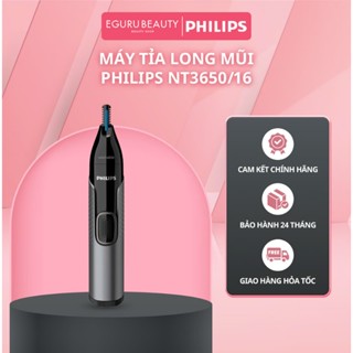 Máy Tỉa Lông Mũi, Tai Và Lông Mày Philips NT3650/16 - Hàng Chính Hãng - Bảo Hành 24 Tháng