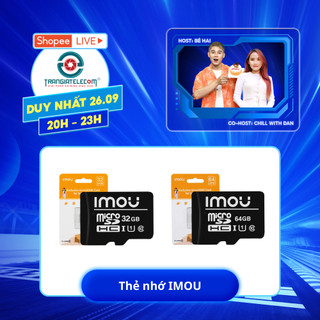Thẻ Nhớ IMOU 32GB / 64GB Tốc Độ Cao Chuyên Dùng Cho Camera - TRANGIATELECOM