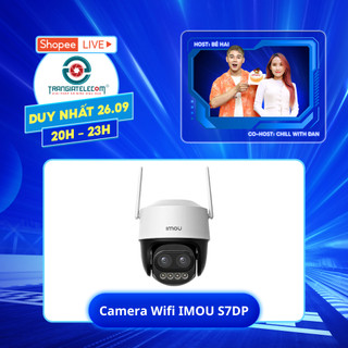 Camera Wifi IMOU Cruiser Z S7DP 5MP, Zoom 12X, Ống Kính Kép, Đàm Thoại - TRANGIATELECOM