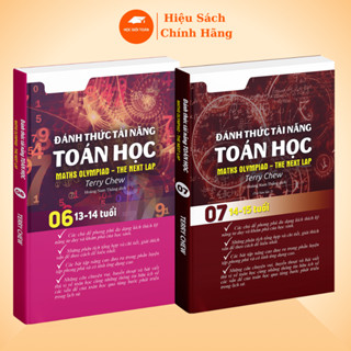 Sách - Đánh Thức Tài Năng Toán Học 6 và 7 - Toán Lớp 8 và Lớp 9 - Ôn Thi Cấp 3 (13 - 15 tuổi )