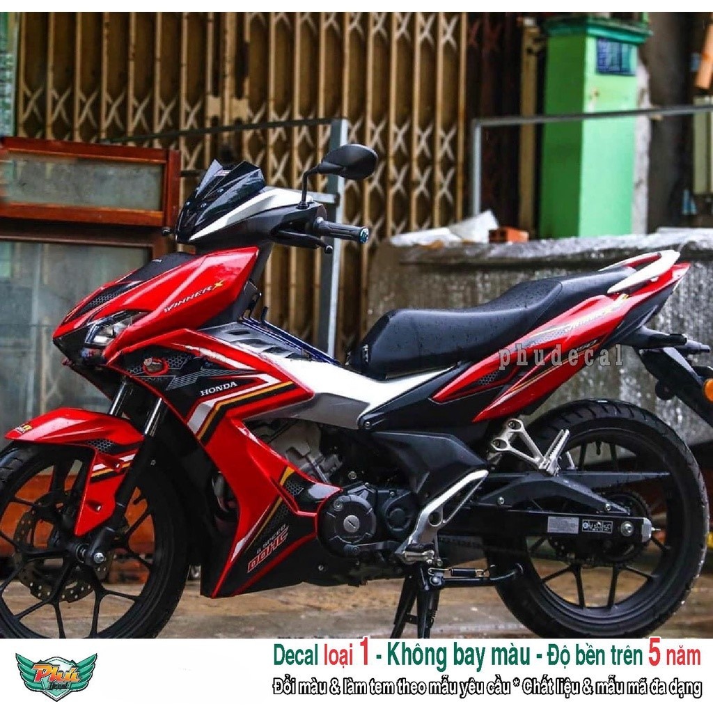 Tem rời Winner X đỏ đen 2021 (F)