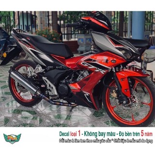 Tem rời Winner X GTR đỏ bạc (F)