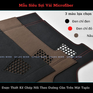 Thảm Taplo Ô Tô, Thảm Taplo Lexus ES 2013 - 2017 Chất Liệu Da Pu Nappa Được Thiết Kế 3D Ghép Nối