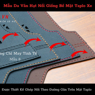 Thảm Taplo Ô Tô, Thảm Taplo Lexus ES 2013 - 2017 Chất Liệu Da Pu Nappa Được Thiết Kế 3D Ghép Nối