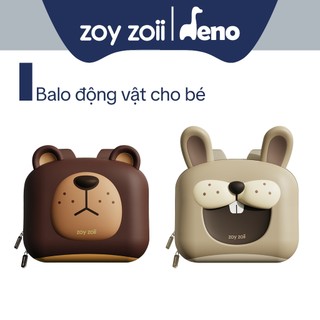 ba lô cho bé mẫu giáo zoyzoii hình con vật dễ thương siêu nhẹ