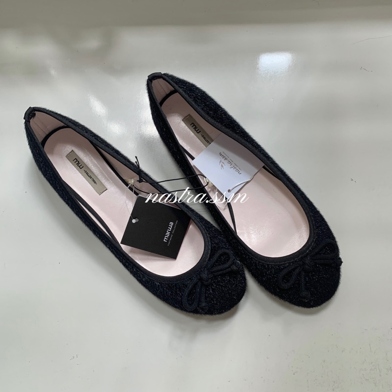 | Photo By Na ~ ORDER XUẤT DƯ | Giày Ballet Búp Bê Đính Nơ Mũi Tròn Form Nông Đơn Giản