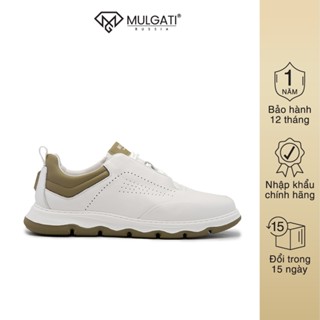  Giày thể thao nam trắng Mulgati HS10587-3 thoáng khí êm chân siêu nhẹ 