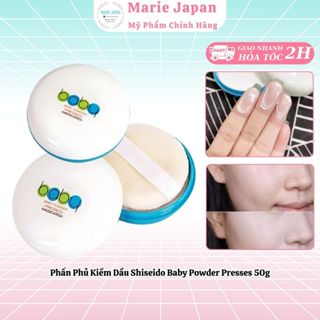 Phấn Phủ Kiềm Dầu Shiseido Baby Powder Presses - Hộp 50g