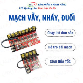  Mạch viền mạch nháy mạch đuổi 30A cho led đơn sắc 5V-12V CÓ HỖ TRỢ CÀI CHƯƠNG TRÌNH. 