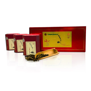 [CAM KẾT CHÍNH HÃNG] TRÀ Ô LONG TÂM CHÂU THUẦN ĐỎ (OOLONG/OLONG) 300G