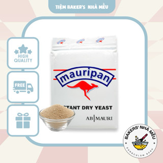 Men Khô Lạt/ Men Nở/ Men Mauripan Màu Đỏ 500g/Gói Dùng Làm Bánh Mì, Đế Pizza