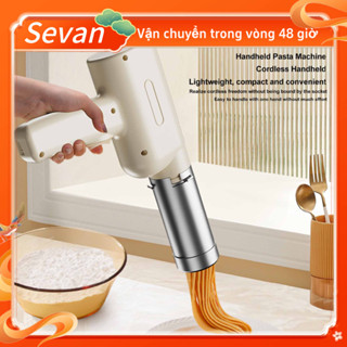 [Hàng Sẫn] Dụng cụ làm bún mì, Máy làm mì tự động, Máy làm mì sợi với 5 khuôn tạo phong phú Sevan