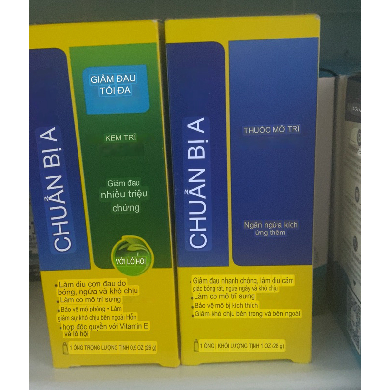 Kem bôi trĩ mỹ Preparation H Hemorrhoidal