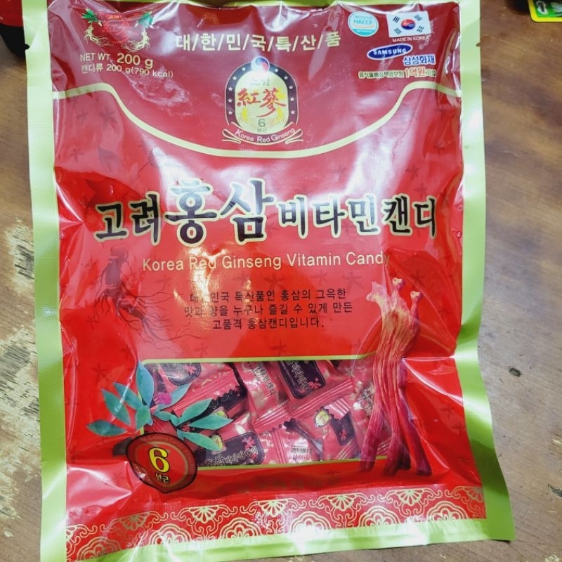 kẹo Sâm Hàn quốc