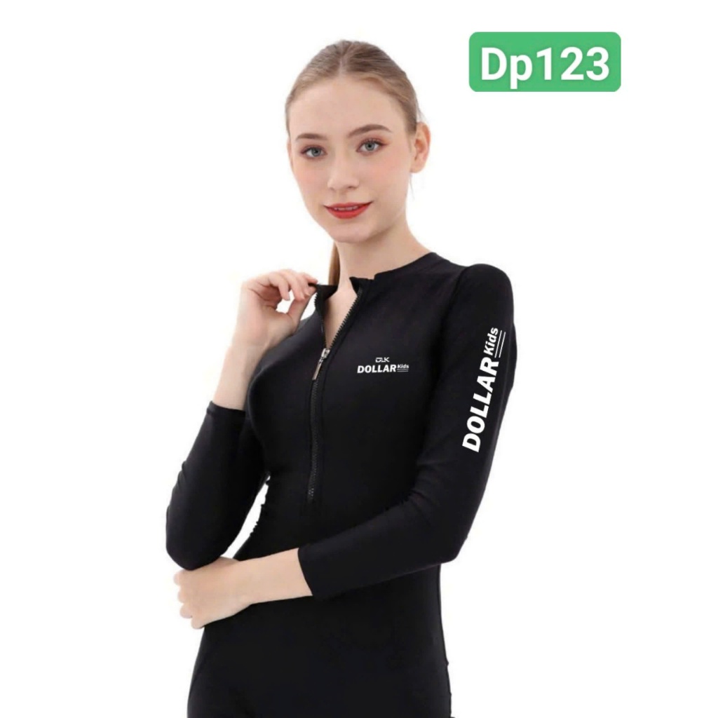 Đồ Bơi Nữ Cao Cấp Liền Thân Dài Tay DollarKids | BigBuy360 - bigbuy360.vn