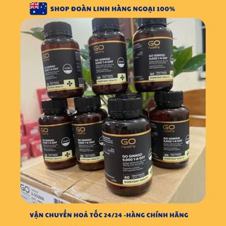 Viên uống bổ não Ginkgo 9000, lọ 60 viên, Hàng úc đi air, Date xa 2027