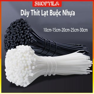 Dây Rút Nhựa - Dây Thít Nhựa Lạt Khóa Siêu Chắc Các Cỡ 10cm 15cm 20cm 25cm 30cm