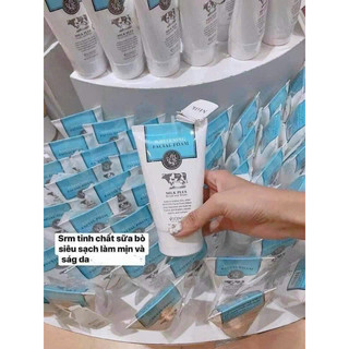 Sữa rửa mặt tạo bọt trắng da Beauty Buffet Scentio Milk Plus Whitening Q10 Facial Foam 100ml