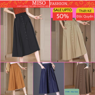  Chân Váy KaKi Chữ A Túi Hộp Phong Cách Hàn Quốc Lên From Dự Tiệc Đi Chơi Dự Tiệc Sang Trọng - CV99 