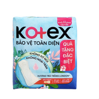 Băng vệ sinh Kotex siêu mỏng không cánh 23 cm gói 8 miếng