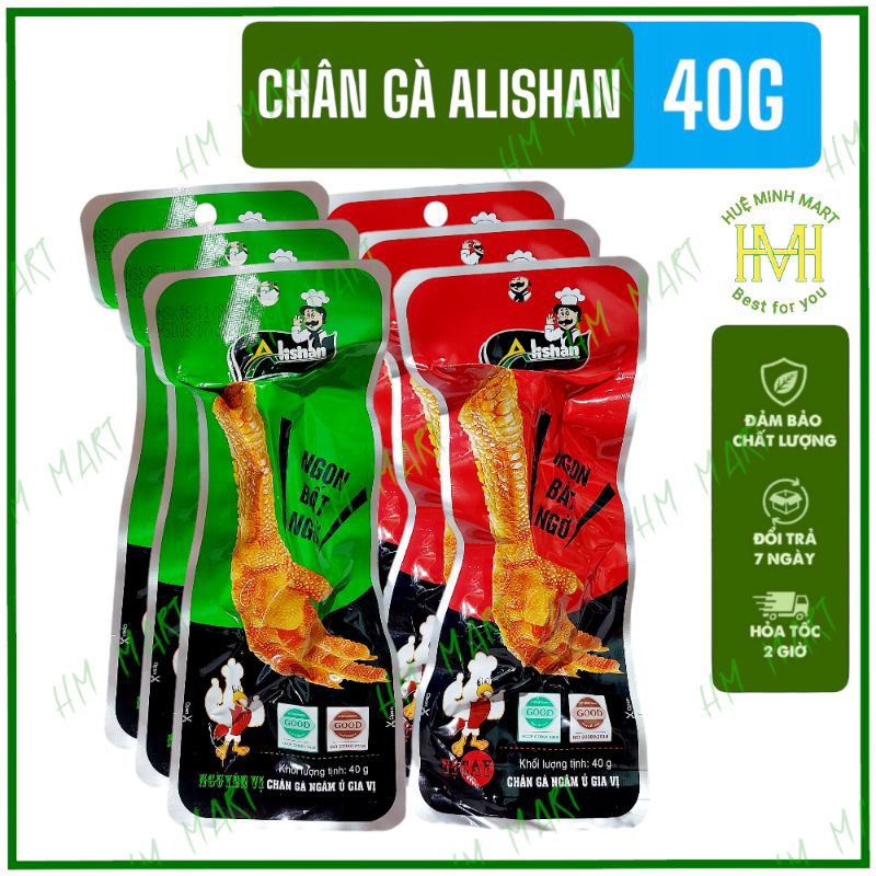 Combo 100 cái chân gà có xương Alishan