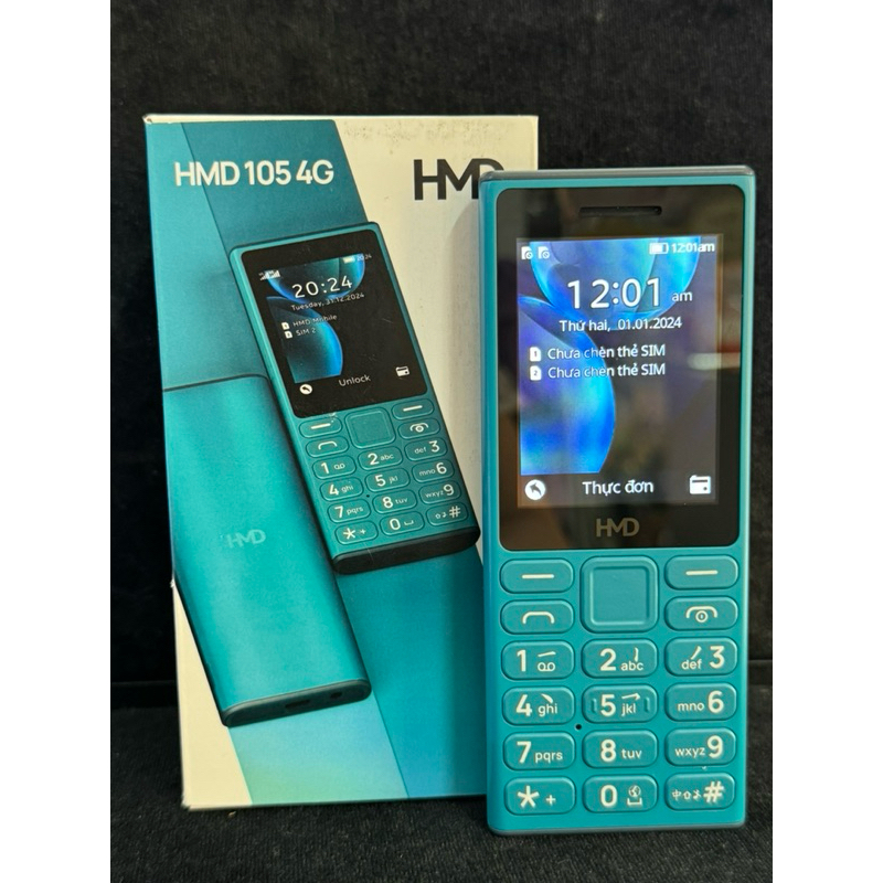 Điện thoại rẻ cho sinh viên No. ki. a HMD 105 4G - Hàng chính hãng(TẶNG KÈM ĐẾ DỰNG ĐT)