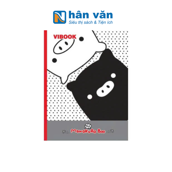 Tập Học Sinh Vibook Monokuro Boo - 200 Trang