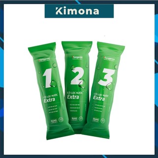  Bộ 3 lõi lọc nước RO lõi lọc Kangaroo số 123 💖 Cam Kết Chính Hãng Đổi Trả Trong Vòng 7 Ngày 💖 --- Lõi Kangaroo 